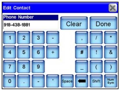 LOWRANCE IWAY 600 - Créer et sauvegarder des contacts - 8