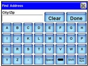 LOWRANCE IWAY 600 - Fonction auto complete - 5