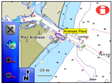 LOWRANCE IWAY 600 - Lire les informations des cartes nauticpath - 3
