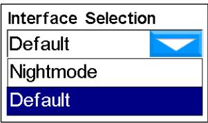 LOWRANCE IWAY 600 - Sélection de l'interface - 1