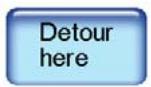 LOWRANCE IWAY 600 - Un message apparait à l'écran lorsque vous sélectionné une nouvelle destination en cours de navigation. - 1