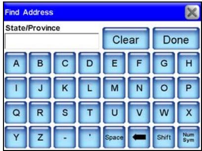 LOWRANCE IWAY 600 - Fonction auto complete - 3