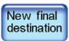 LOWRANCE IWAY 600 - Un message apparait à l'écran lorsque vous sélectionné une nouvelle destination en cours de navigation. - 2