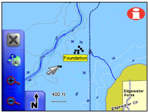 LOWRANCE IWAY 600 - Cartes détaillées des lacs - 3
