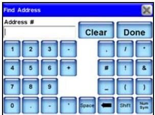LOWRANCE IWAY 600 - Fonction auto complete - 6