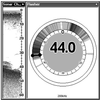 LOWRANCE LMS 337C DF - Écran du sondeur - 5