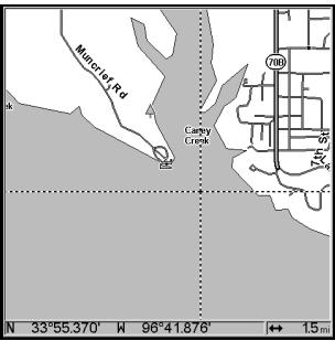 LOWRANCE LMS 337C DF - Créer une icone sur la carte - 3