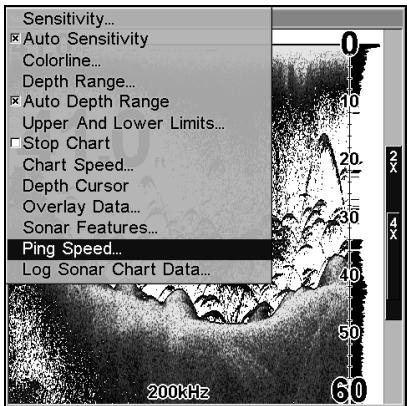 LOWRANCE LMS 337C DF - Vitesse de ping & hyperscroll™ - 1