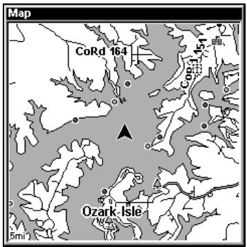 LOWRANCE LMS 337C DF - Écran cartographique - 1