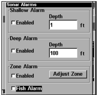 LOWRANCE LMS 337C DF - Alarme de poisson - 1