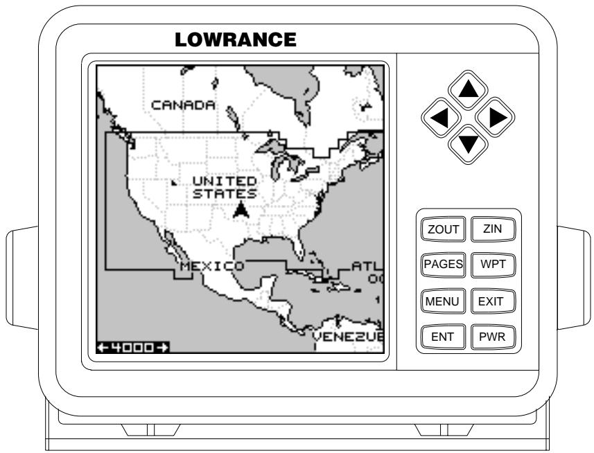 LOWRANCE LMS-160 - FONCTIONNEMENT DU GPS - 1