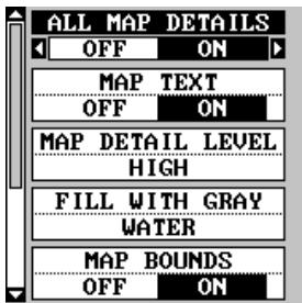 LOWRANCE LMS-160 - Carte terrestre allumée/eteinte - 1