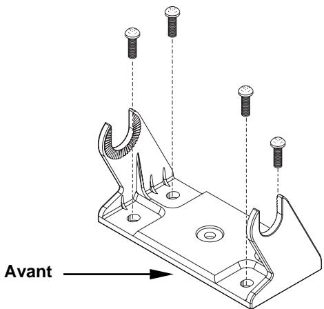 LOWRANCE LMS-332C - Installation sur Support - 1