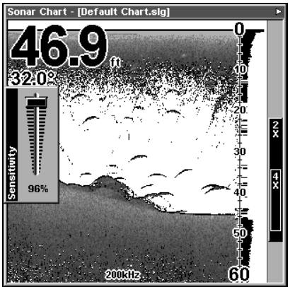 LOWRANCE LMS-332C - Appuyez sur MENU | ENT. - 2