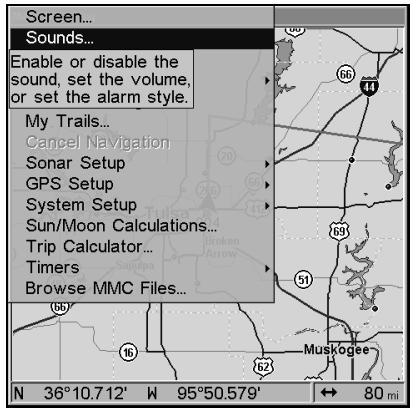 LOWRANCE LMS-332C - Info-Bulles - 1