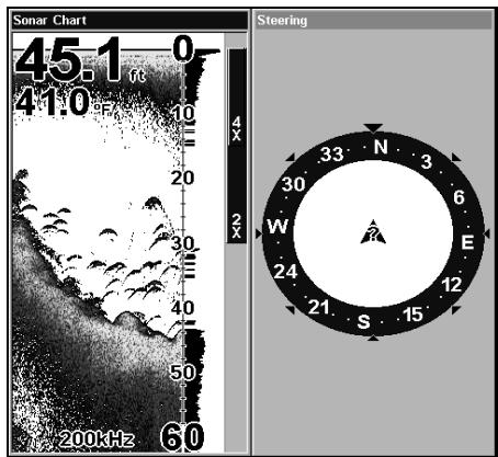 LOWRANCE LMS-332C - Ecran de Navigation - 2