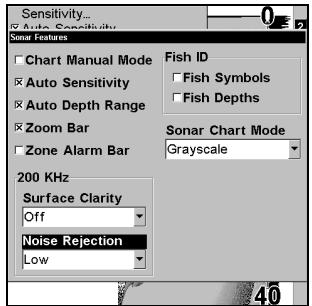 LOWRANCE LMS-332C - ASPTM (Advanced Signal Processing: Traitement avancé des signaux) - 3