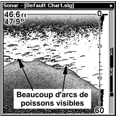 LOWRANCE LMS-332C - Fish I.D.™ (Symboles & Profondeurs des Poissons) - 3