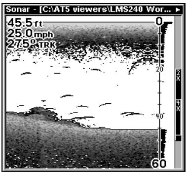 LOWRANCE LMS-332C - Pour afficher des informations à votre écran: - 5