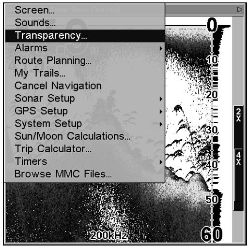 LOWRANCE LMS-332C - Transparency - 1