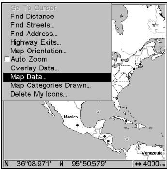 LOWRANCE LMS-332C - Données Cartographiques - 1