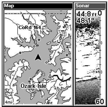 LOWRANCE LMS-332C - Ecran Cartographique - 2