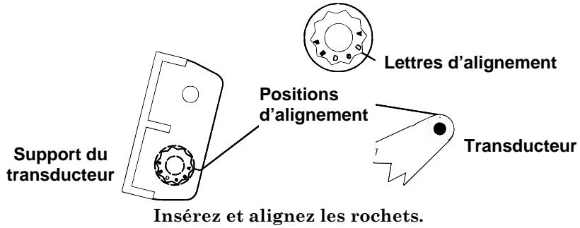 LOWRANCE X126DF - Assemblage du support - 1