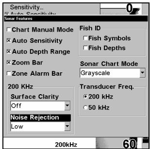 LOWRANCE X126DF - ASPTM (advanced signal processing: traitement avancé des signaux) - 2