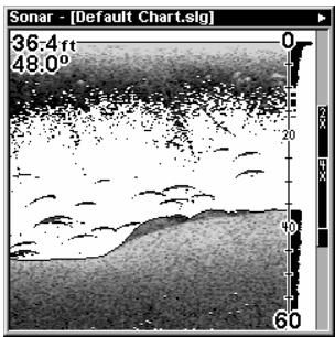 LOWRANCE X126DF - Zoom & barre de zoom - 1