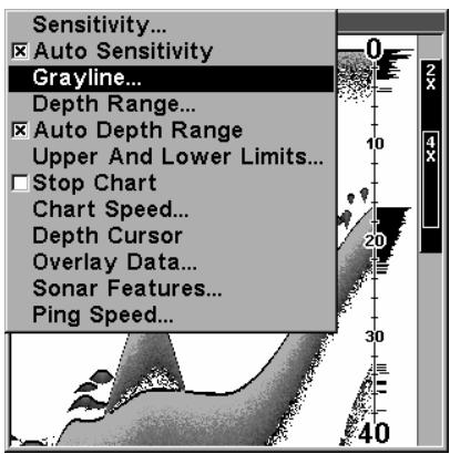LOWRANCE X126DF - Pour passer à la fréquence de 200KHZ - 1