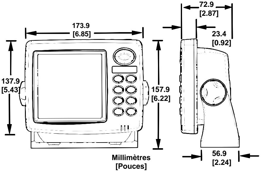 LOWRANCE X510C - Installation sur Support - 2