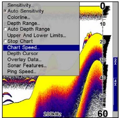 LOWRANCE X510C - Etalonnage de la Vitesse - 1