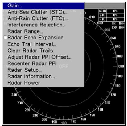 LOWRANCE X510C - Pour acceder à l'Affichage Radar: - 2
