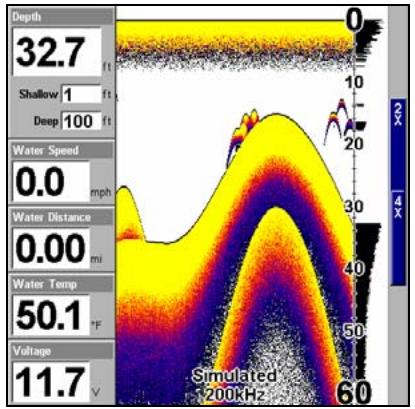LOWRANCE X510C - Ecran avec Données Numériques - 1
