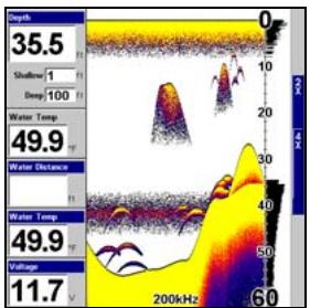 LOWRANCE X510C - Personnaliser l'Ecran de Données Numériques - 5