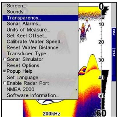 LOWRANCE X510C - Transparency - 1