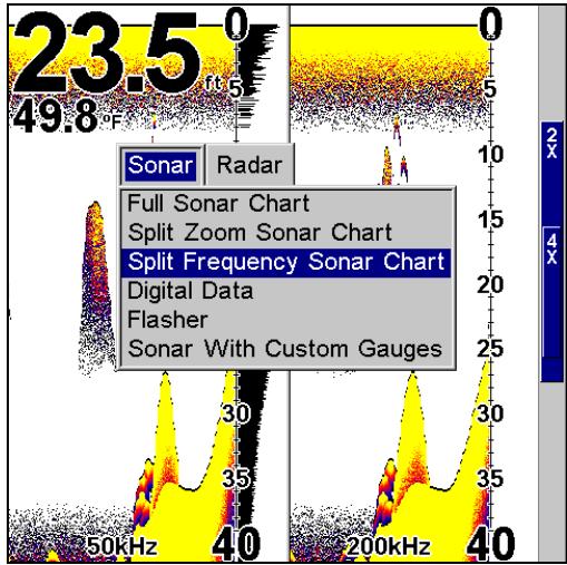 LOWRANCE X510C - Graphique Sondeur Double Fréquence (X-515cDF unquivalent) - 1