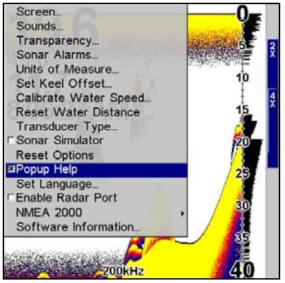 LOWRANCE X510C - Info-Bulles - 1