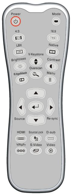 OPTOMA HD700X - Télécommande - 1
