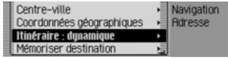 BECKER MEXICO 7948 - Réglages des options d'itinétaire - 1