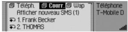 BECKER MEXICO 7948 - Appeler le raccourci SMS - 1
