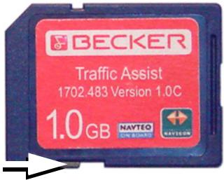 BECKER TRAFFIC ASSIST HIGHSPEED TRAFFIC ASSIST HIGHSPEED II - Carte mémoire - 1