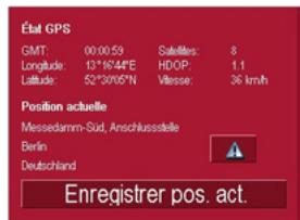BECKER TRAFFIC ASSIST PRO - Menu de navigation: Etat - 2