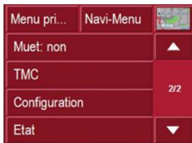 BECKER TRAFFIC ASSIST PRO - Appel du menu Options - 2