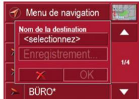 BECKER TRAFFIC ASSIST PRO - Mémoriser la destination - 1