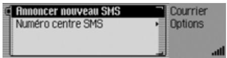 BECKER 7948 - Appeler les réglages de la messagerie - 3