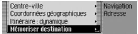 BECKER 7948 - Enregistrer la destination - 1