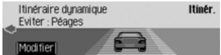 BECKER 7948 - Afficher / modifier les options d'itinéraire - 1
