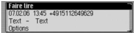 BECKER 7948 - Lire les SMS - 1