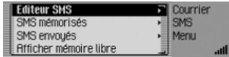 BECKER 7948 - Appeler le menu principal SMS - 2